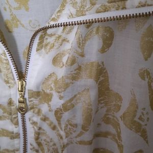 Vintage Gold White Jacket